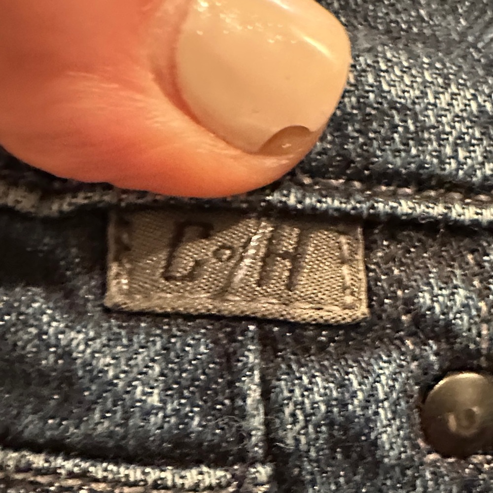 Citizens of Humanity Kelly Dark Wash Bootcut Denim Jeans Y2K Low-Waist - Picture 12 of 12